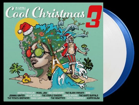 A VERY COOL CHRISTMAS 3 - Various - 2LP - Farvet Vinyl